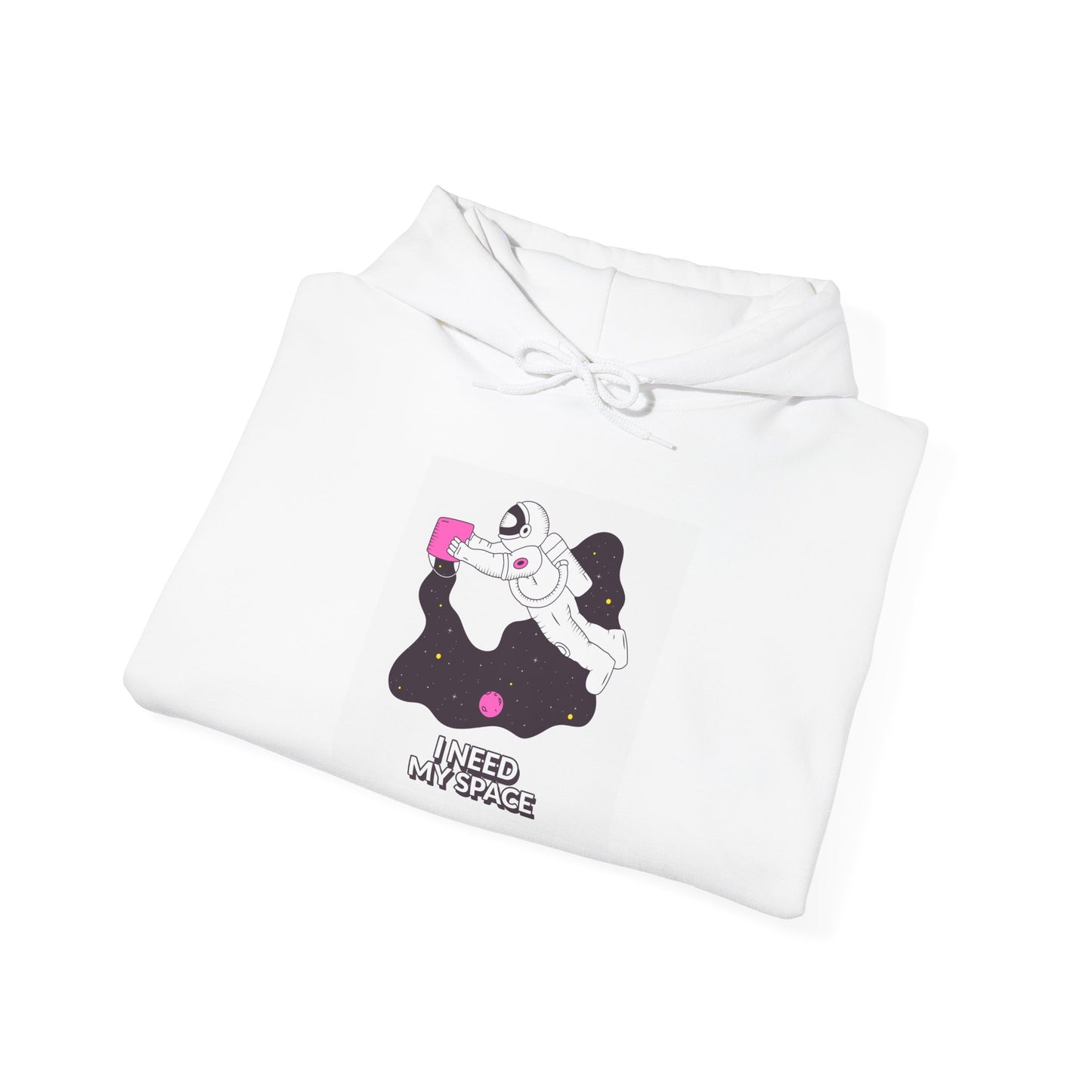 Astronaut Coffee Hoodie — 'Brewed in Space' Cute Space Cat Graphic Hoodie