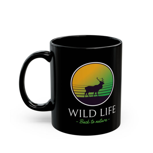 BACK TO NATURE - Coffee Mug – Black 11oz/15oz