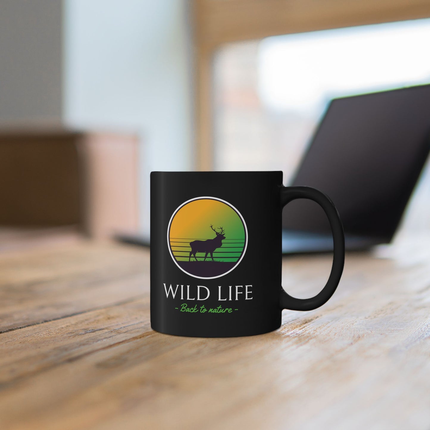 BACK TO NATURE - Coffee Mug – Black 11oz/15oz