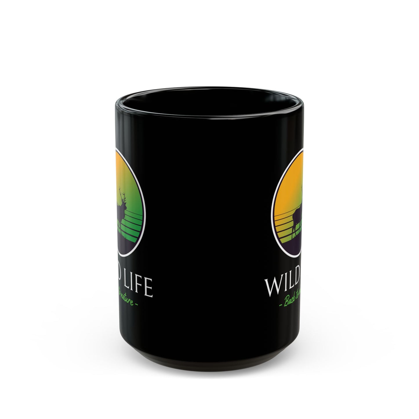 BACK TO NATURE - Coffee Mug – Black 11oz/15oz