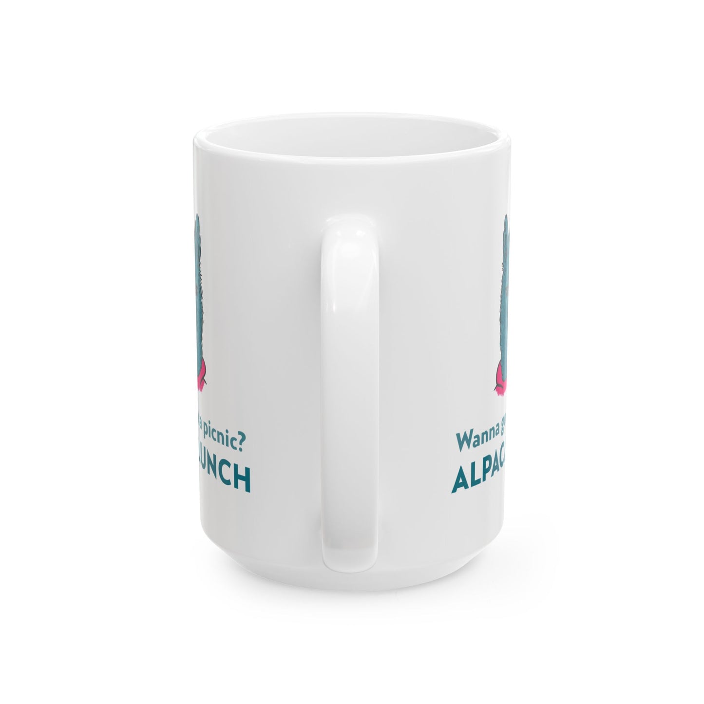 ALPACA LUNCH - Ceramic Coffee Cup (11oz/15oz)