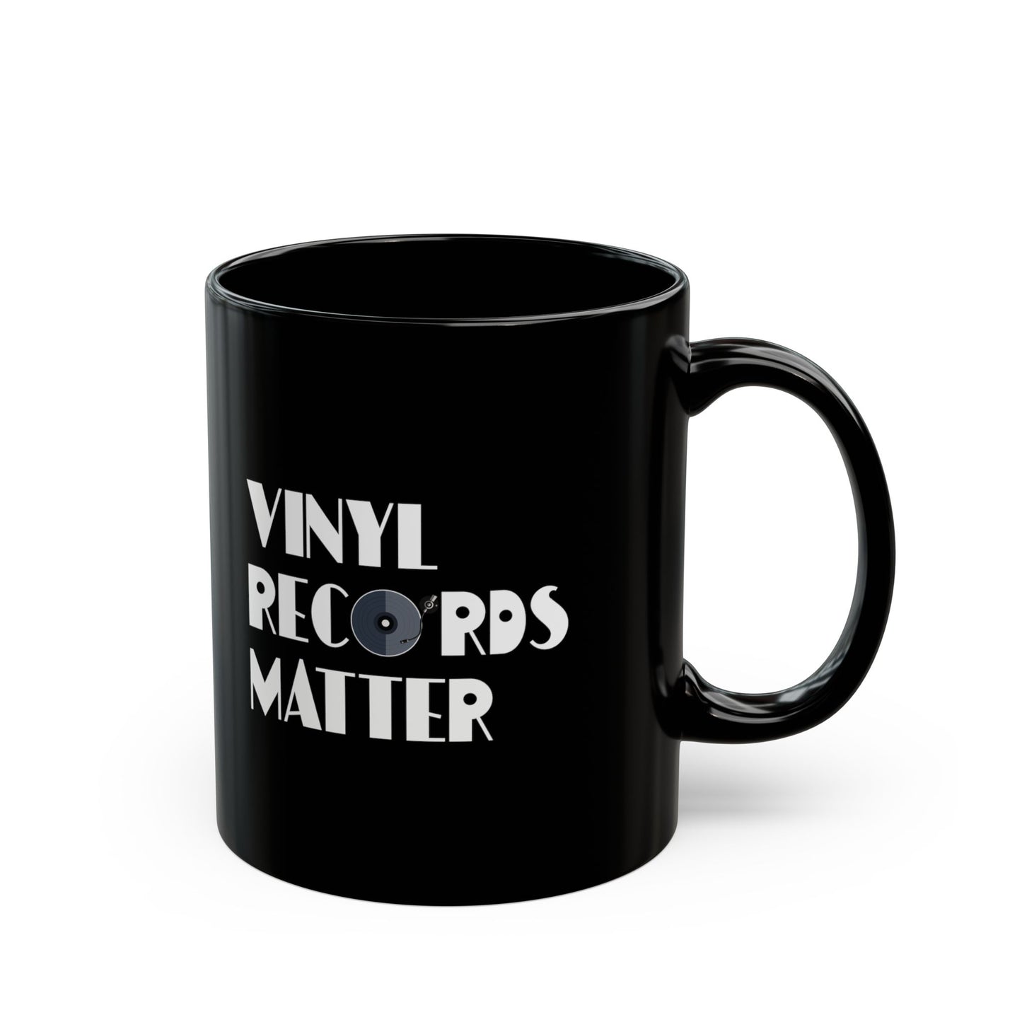 VINYL RECORDS MATTER - Coffee Mug – Black 11oz/15oz
