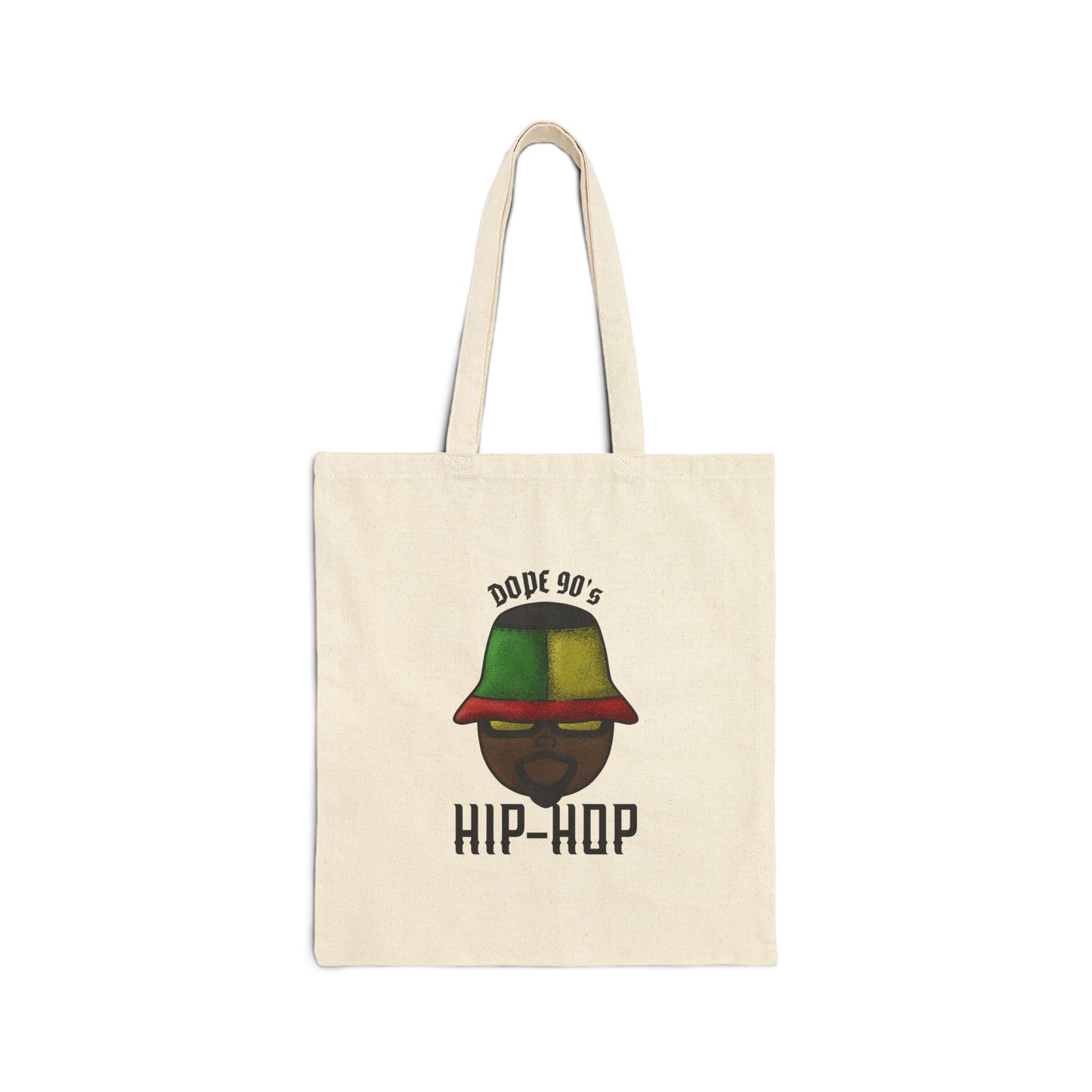 DOPE 90'S VINYL Cotton Canvas Tote Bag