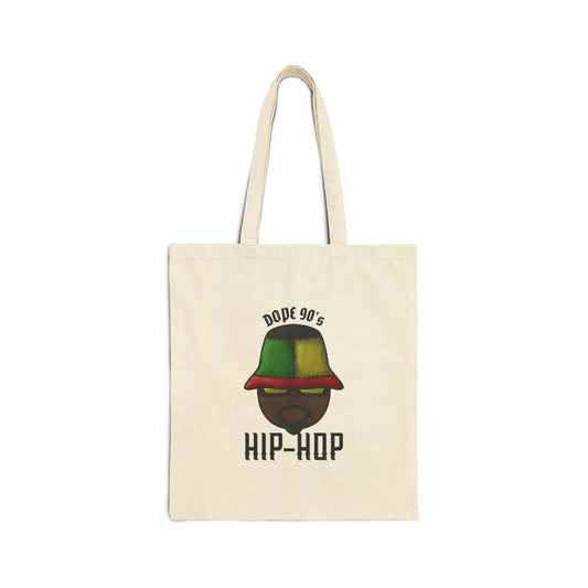 DOPE 90'S VINYL Cotton Canvas Tote Bag