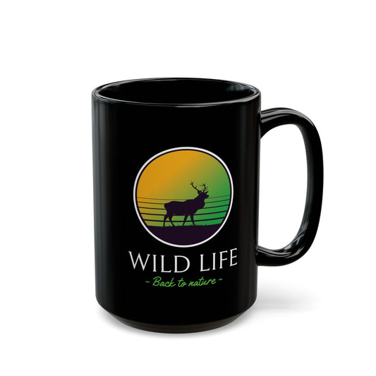 BACK TO NATURE - Coffee Mug – Black 11oz/15oz