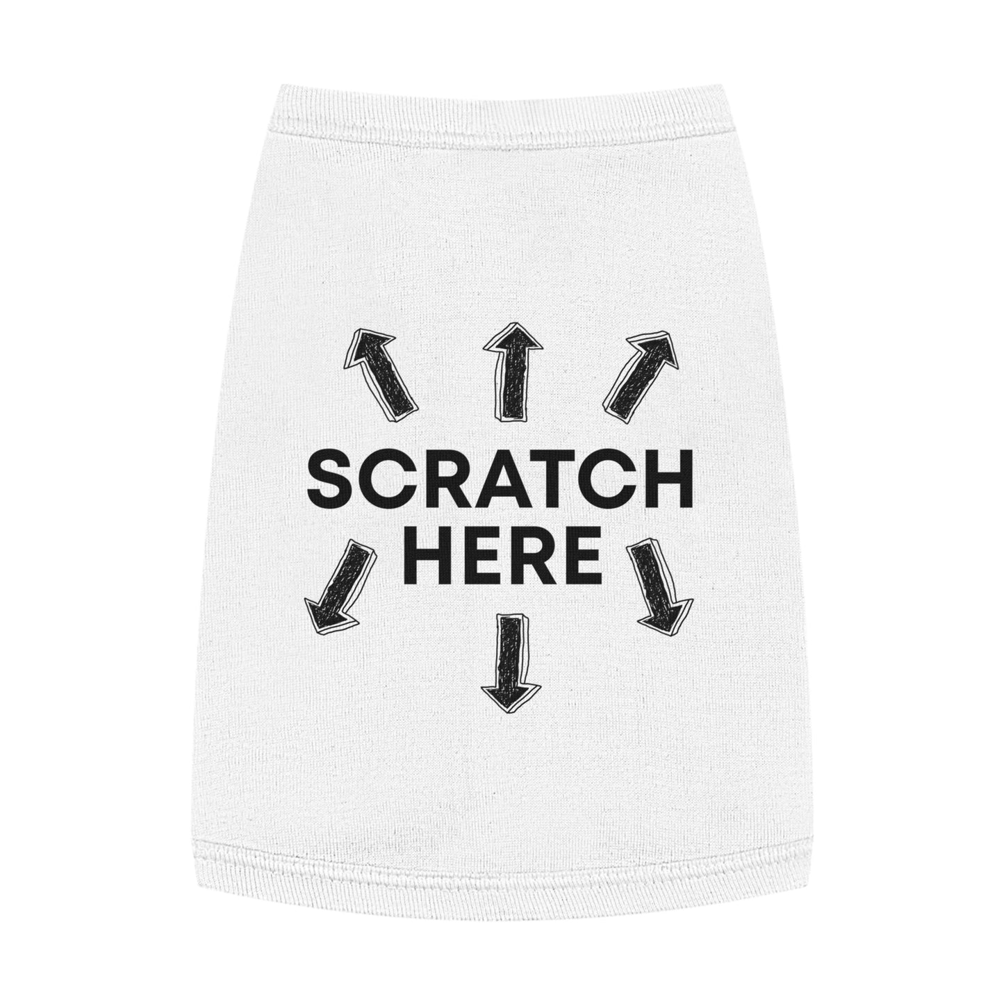 SCRATCH HERE Pet Tank Top