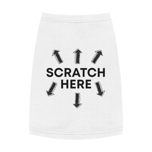 SCRATCH HERE Pet Tank Top