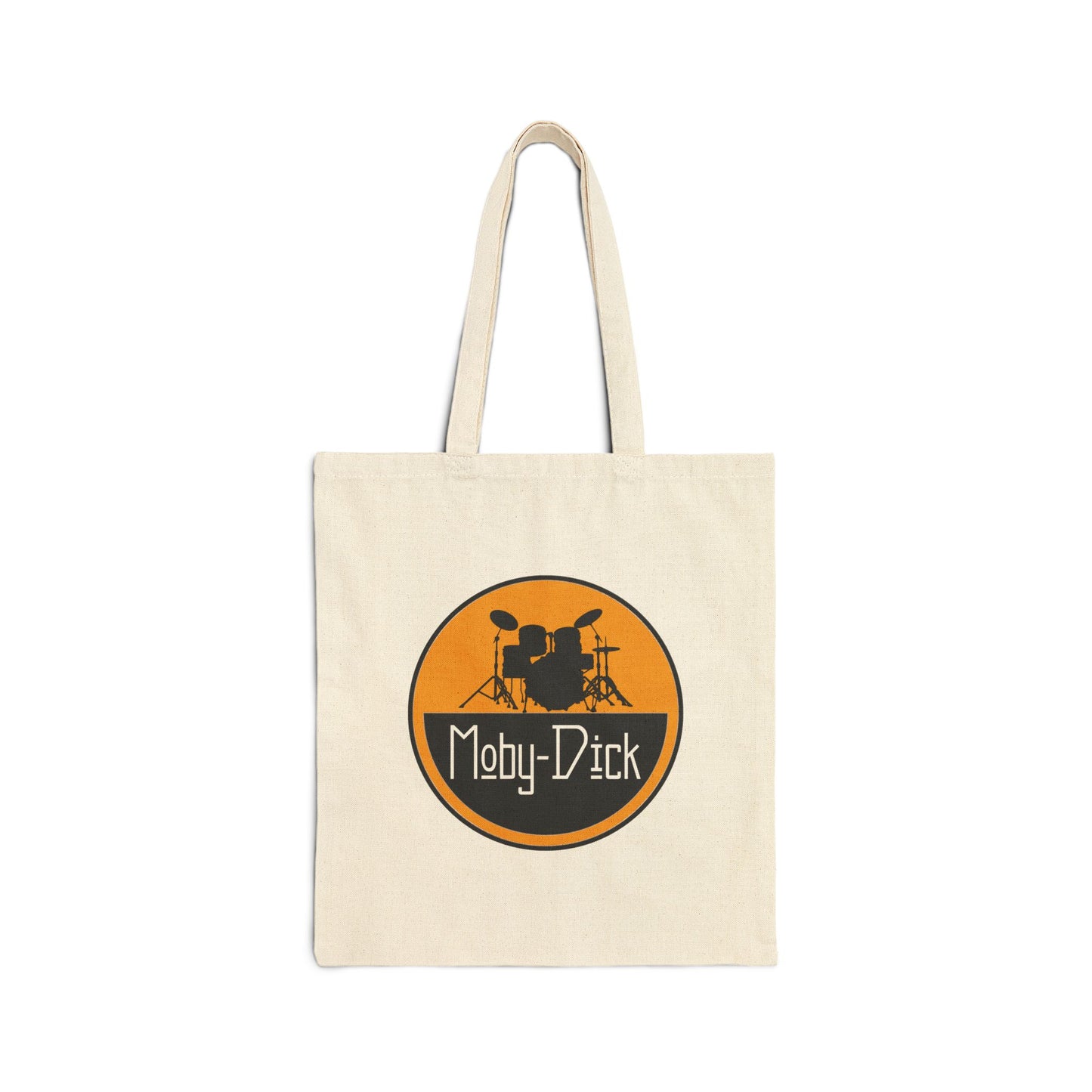 MOBYDICK VINYL Cotton Canvas Tote Bag