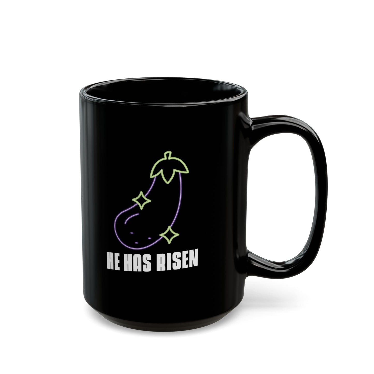 HE HAS RISEN - Coffee Mug – Black 11oz/15oz