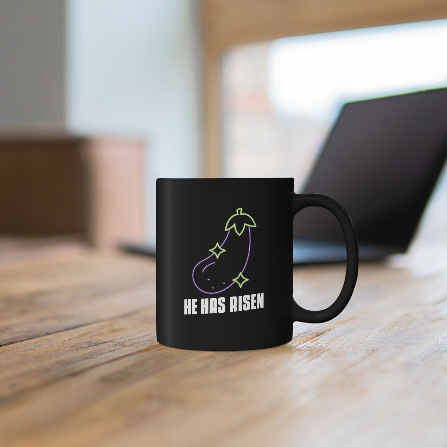 HE HAS RISEN - Coffee Mug – Black 11oz/15oz