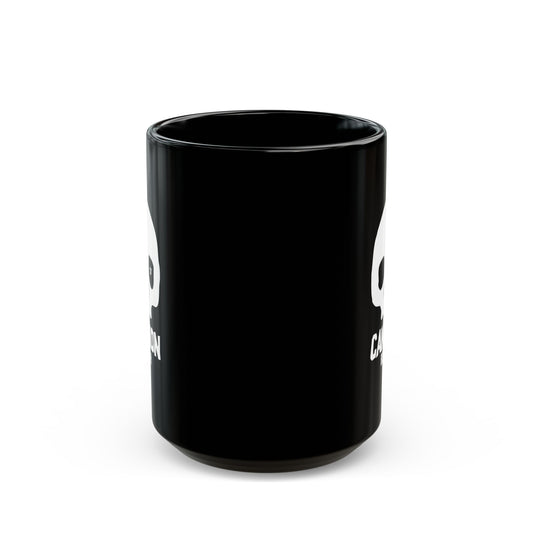 Cannon Beach Skull Coffee Mug – Black 11oz/15oz