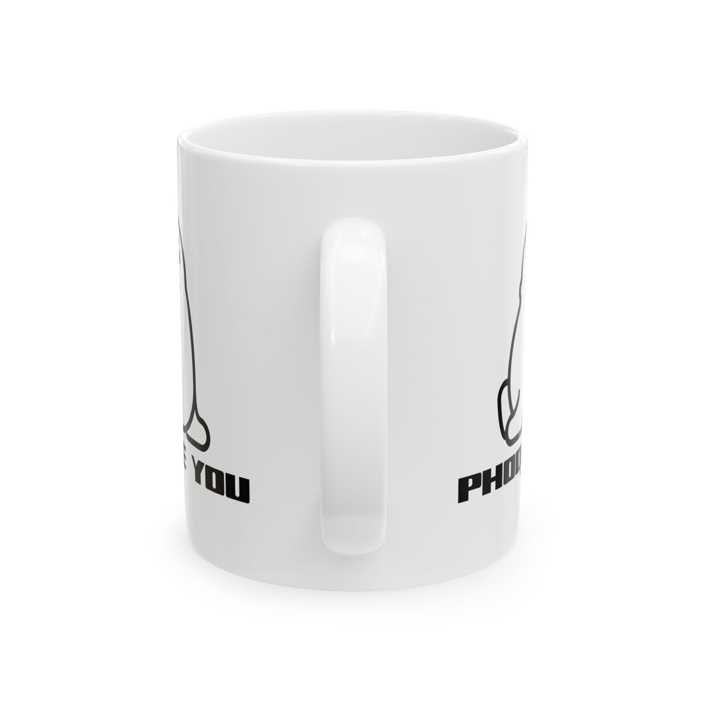 PHOQUE YOU  - Ceramic Coffee Cup (11oz/15oz)