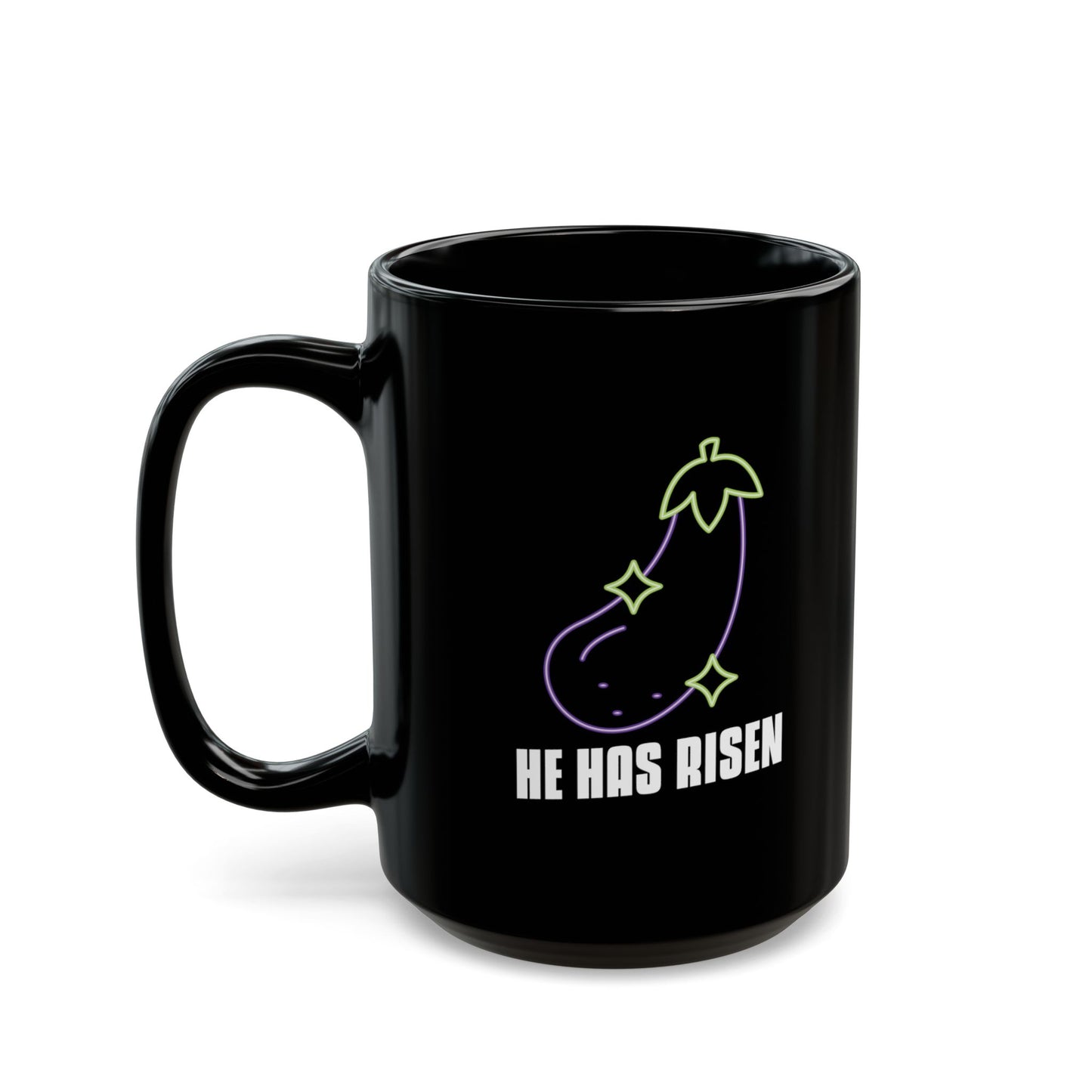 HE HAS RISEN - Coffee Mug – Black 11oz/15oz