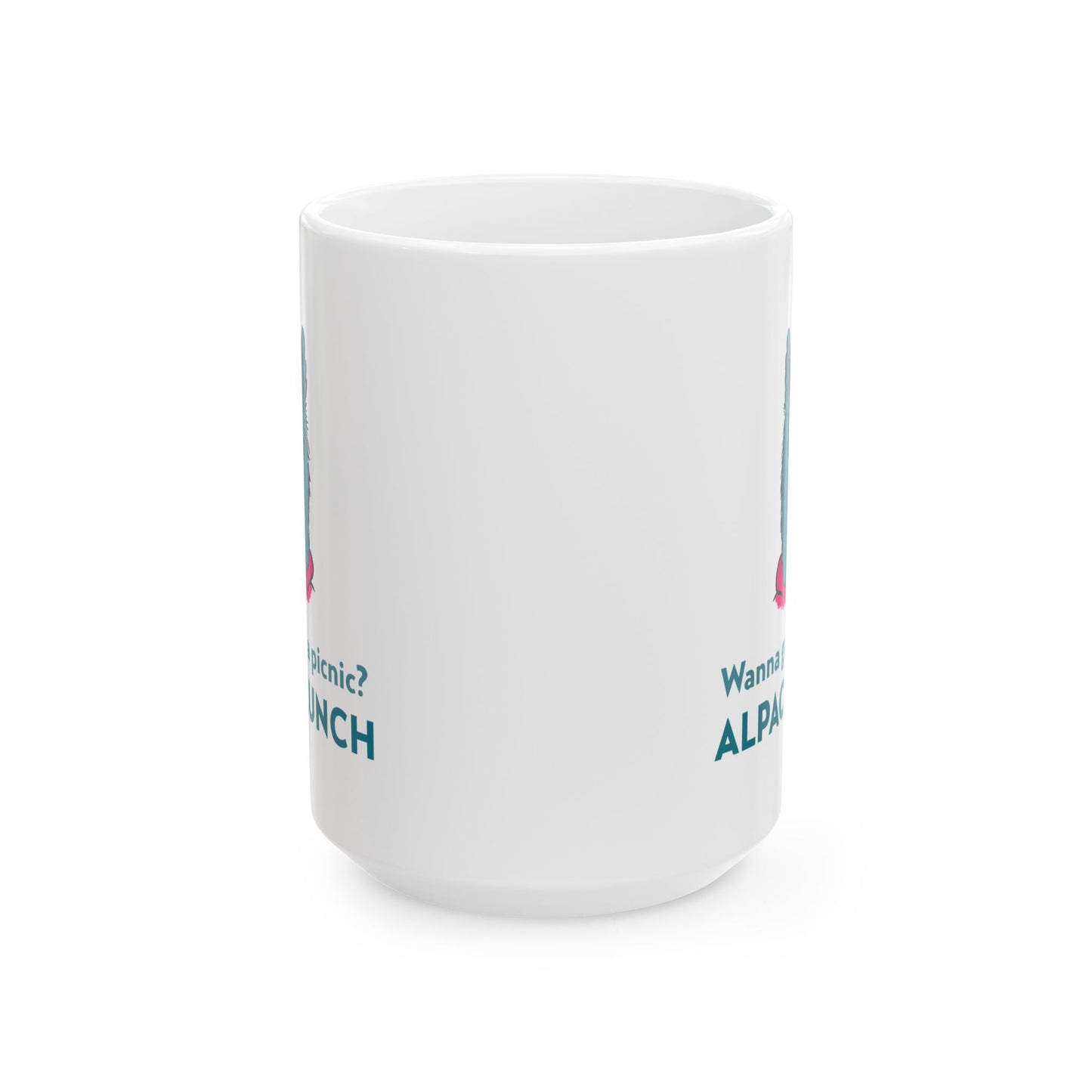 ALPACA LUNCH - Ceramic Coffee Cup (11oz/15oz)