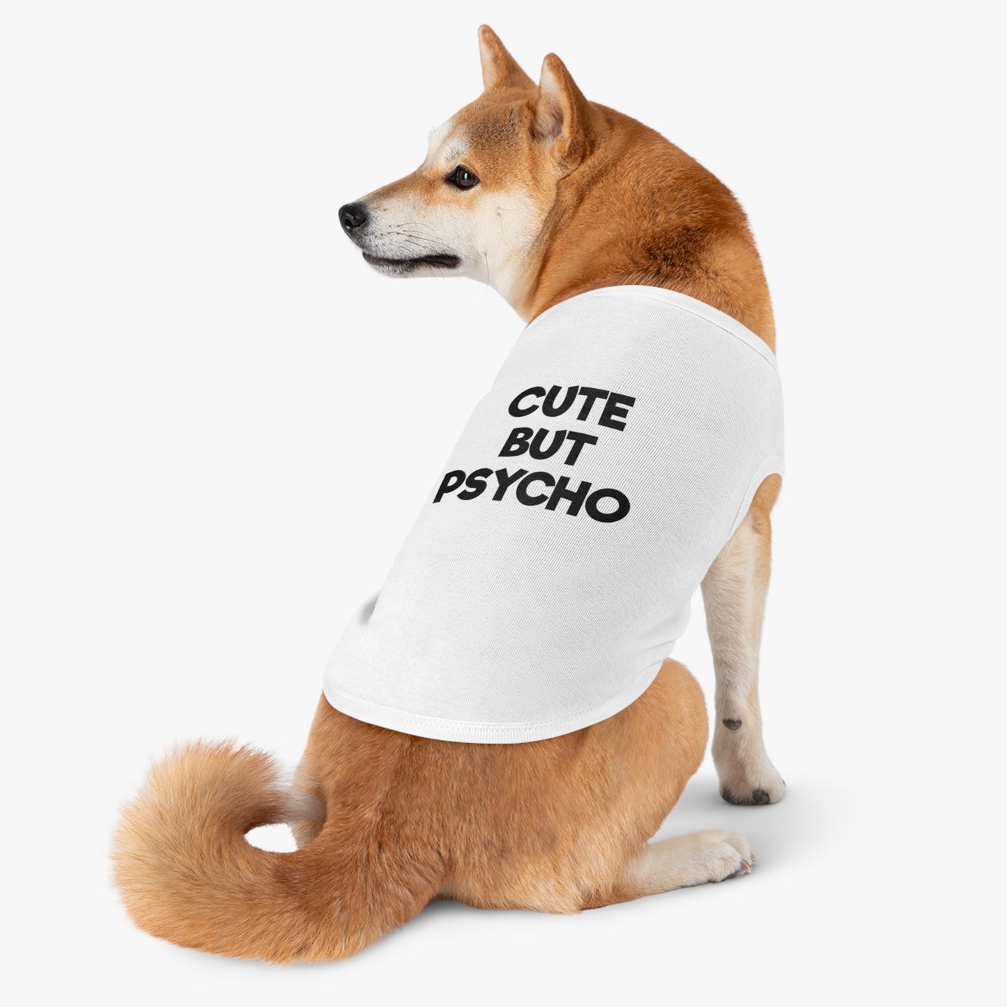 CUTE BUT PSYCHO Pet Tank Top