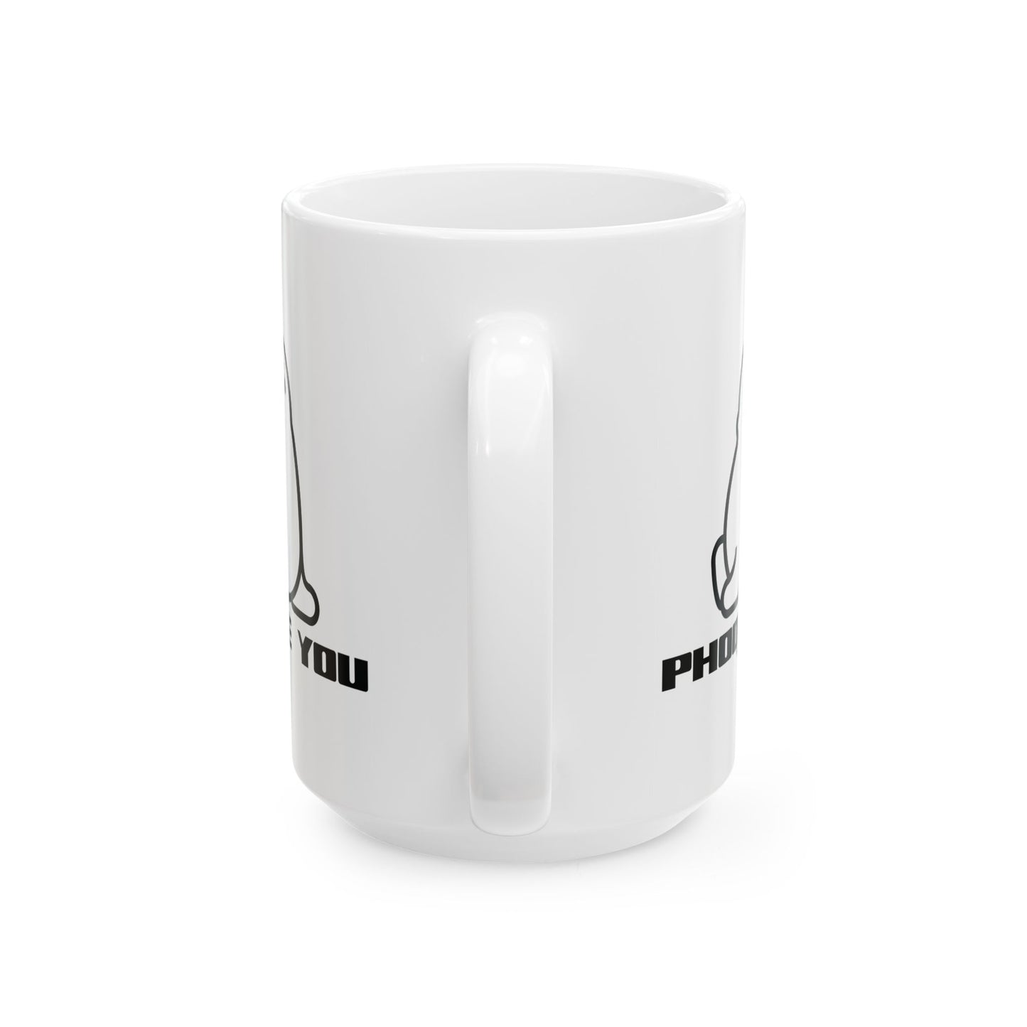 PHOQUE YOU  - Ceramic Coffee Cup (11oz/15oz)