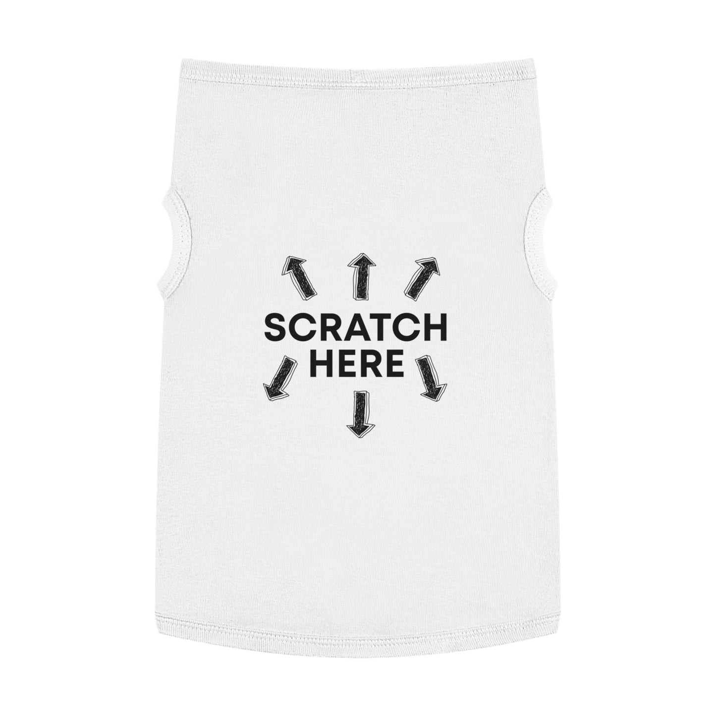 SCRATCH HERE Pet Tank Top