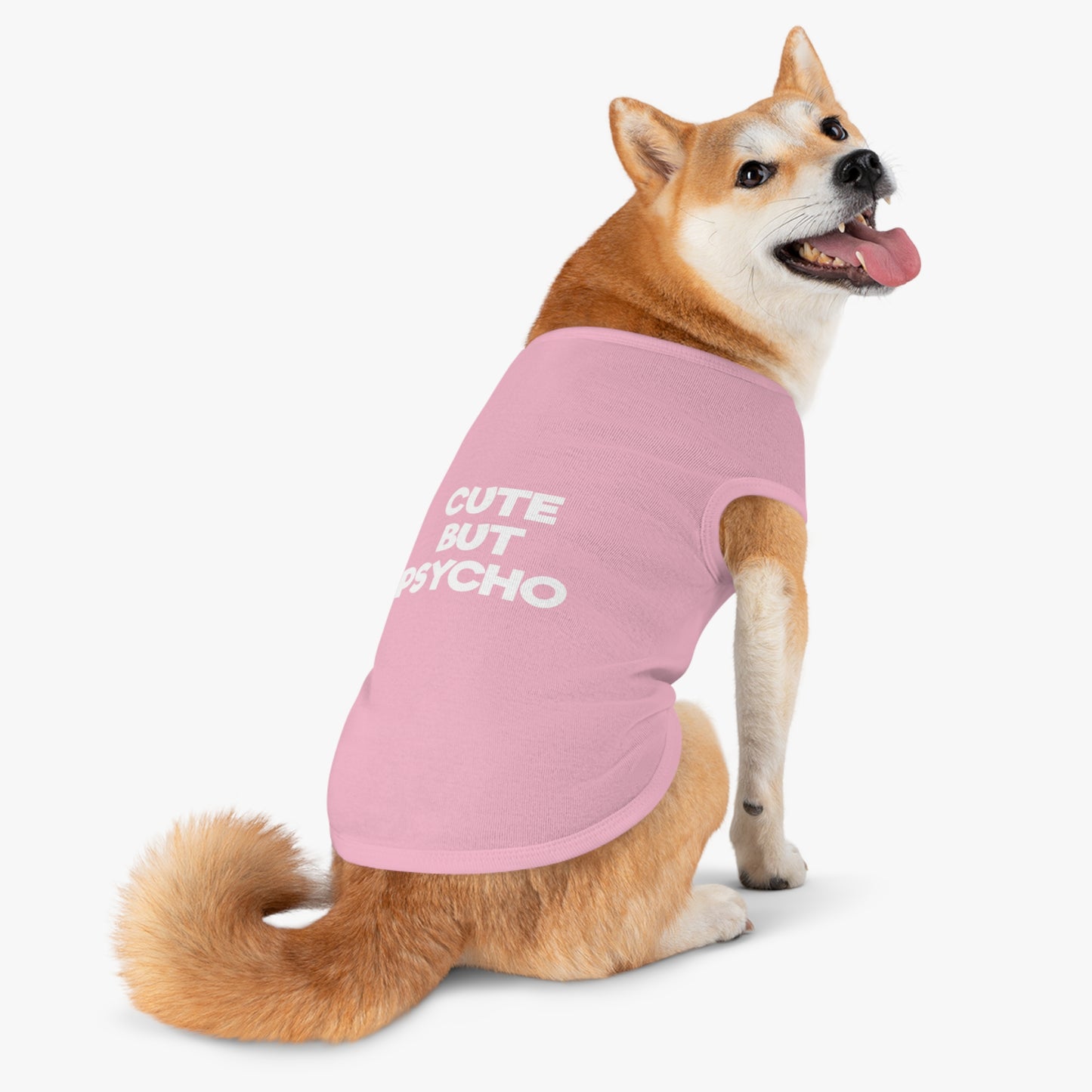 CUTE BUT PSYCHO B/P Pet Tank Top