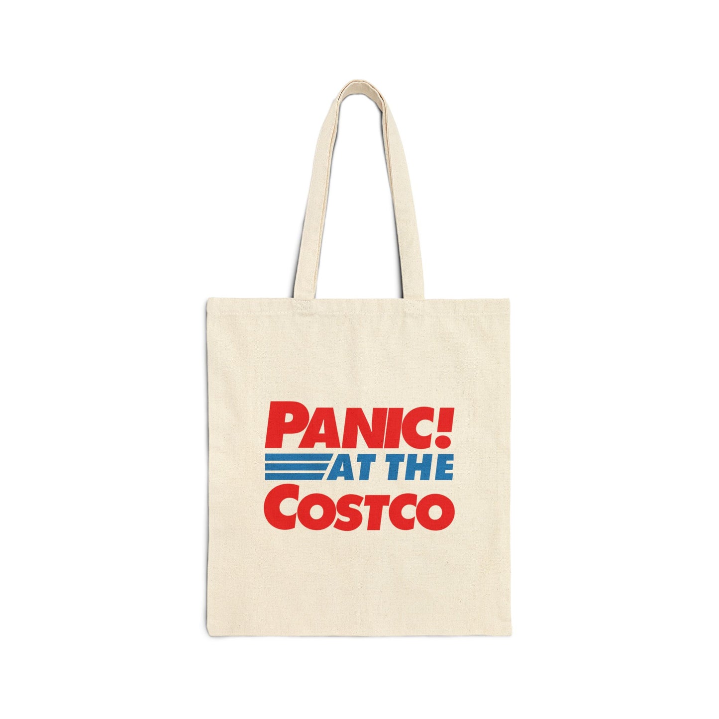 VINYL Cotton Canvas Tote Bag