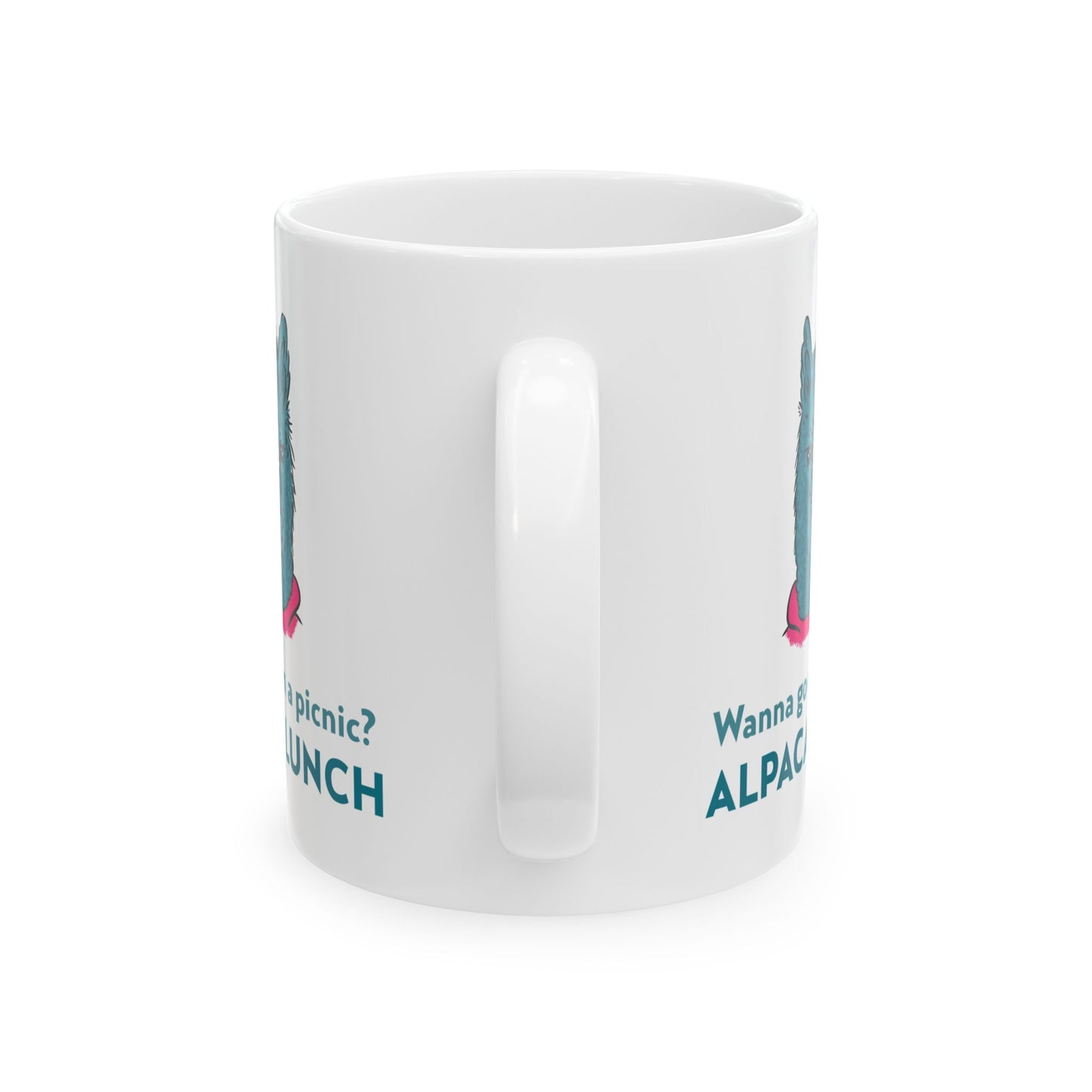 ALPACA LUNCH - Ceramic Coffee Cup (11oz/15oz)