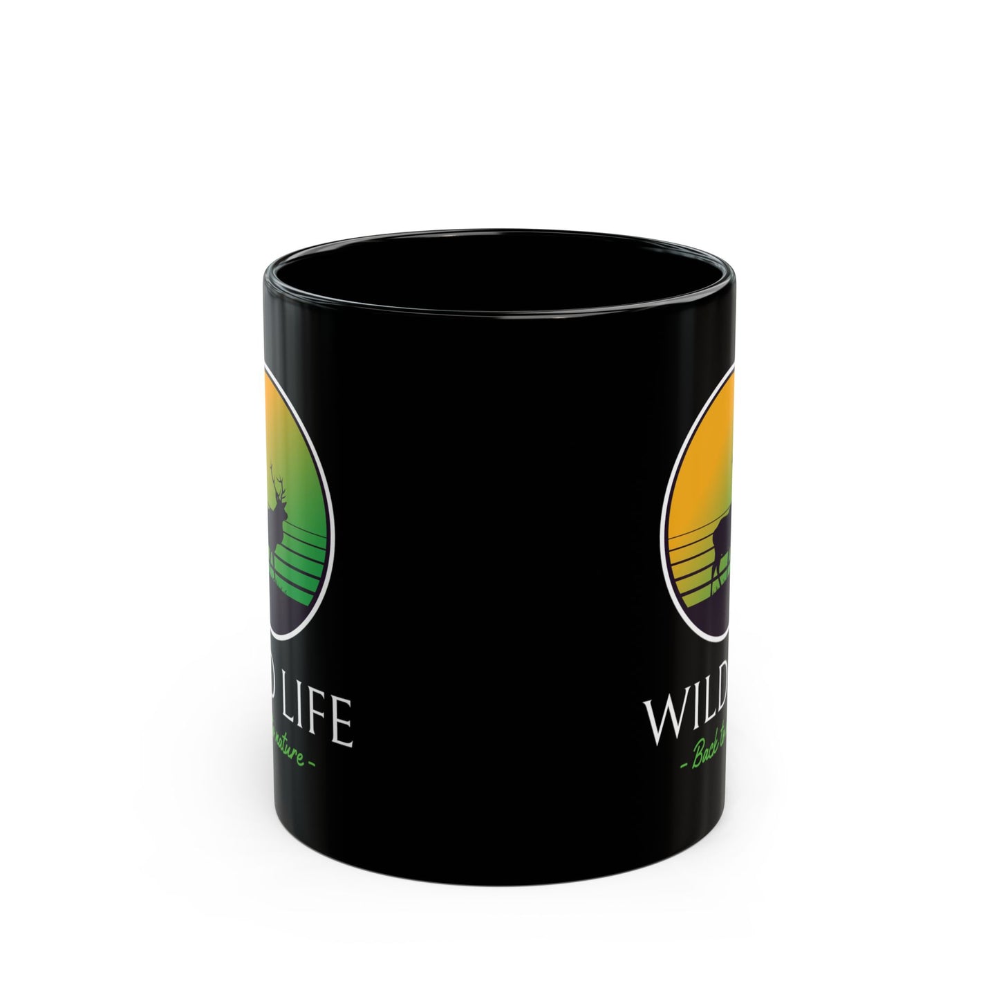 BACK TO NATURE - Coffee Mug – Black 11oz/15oz