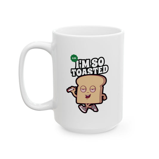 SO TOASTED - Ceramic Coffee Cup (11oz/15oz)