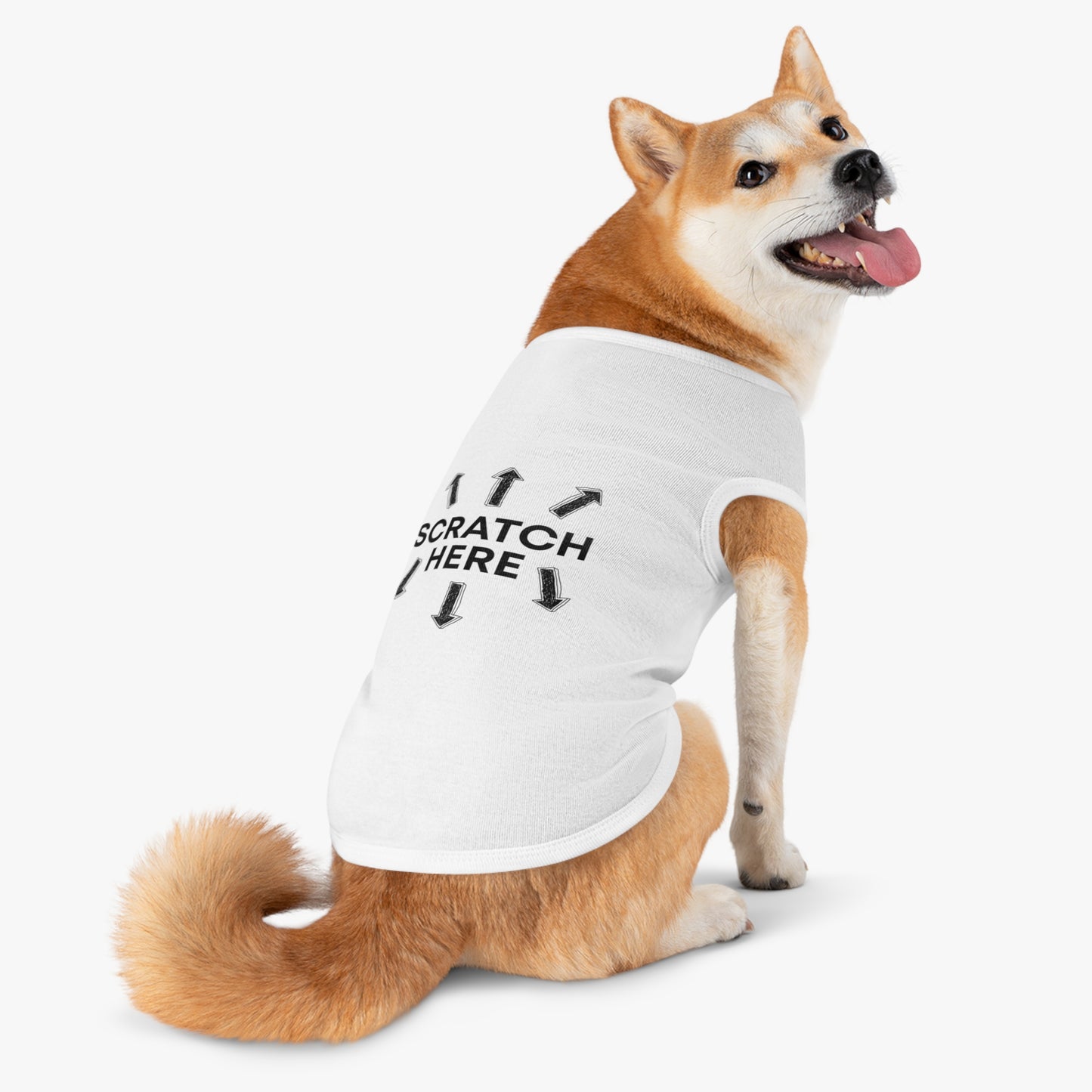 SCRATCH HERE Pet Tank Top