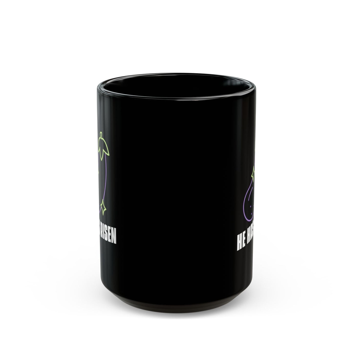HE HAS RISEN - Coffee Mug – Black 11oz/15oz
